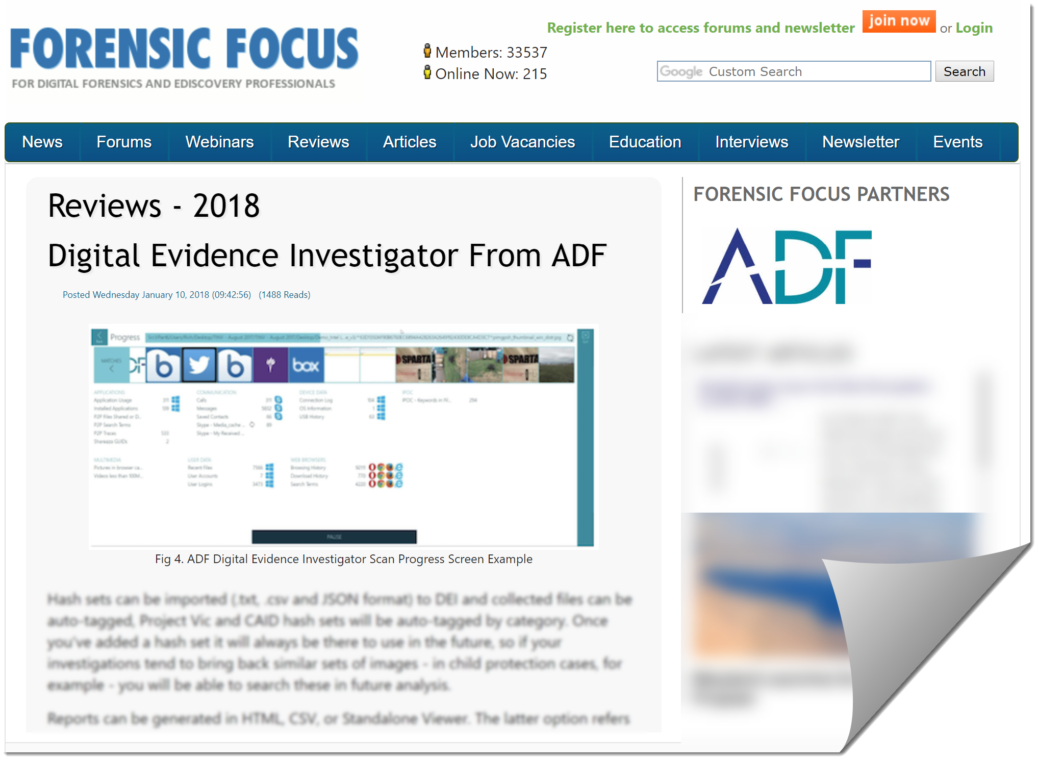 ADF Best Digital Forensic News Computer iOS Android Forensics Digital Forensics